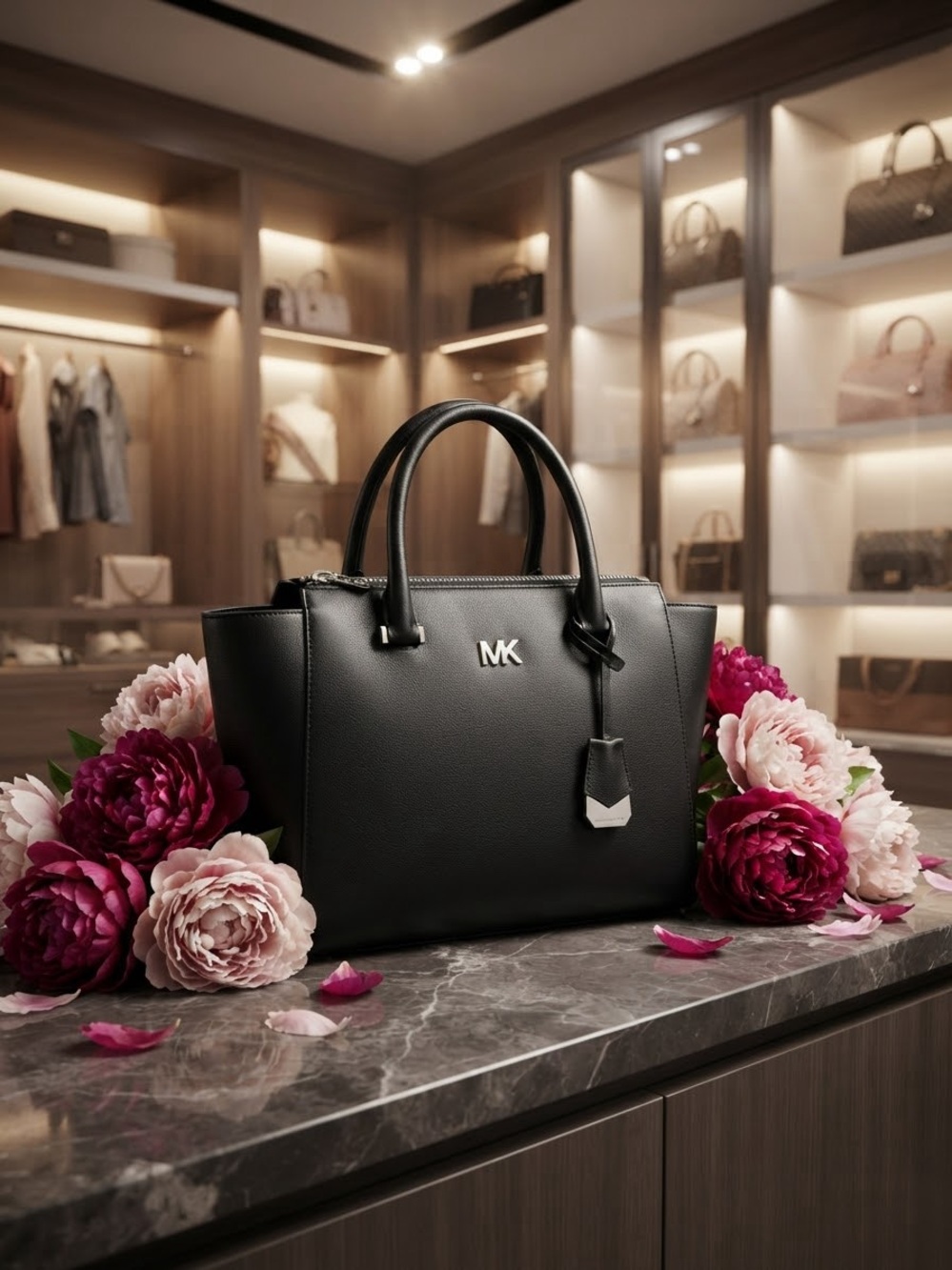 Michael Kors Black Satchel